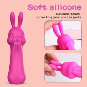 Silicone Rabbit Shape Waterproof Vibrator